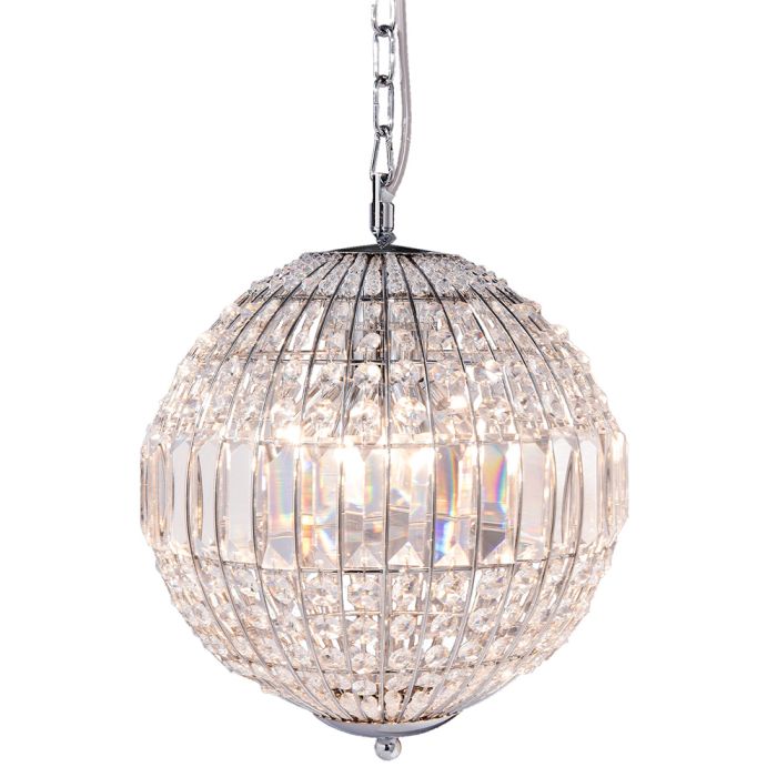 Chandelier 6 lights Ø 30x38/160 cm E14/max 6x40W - pcs