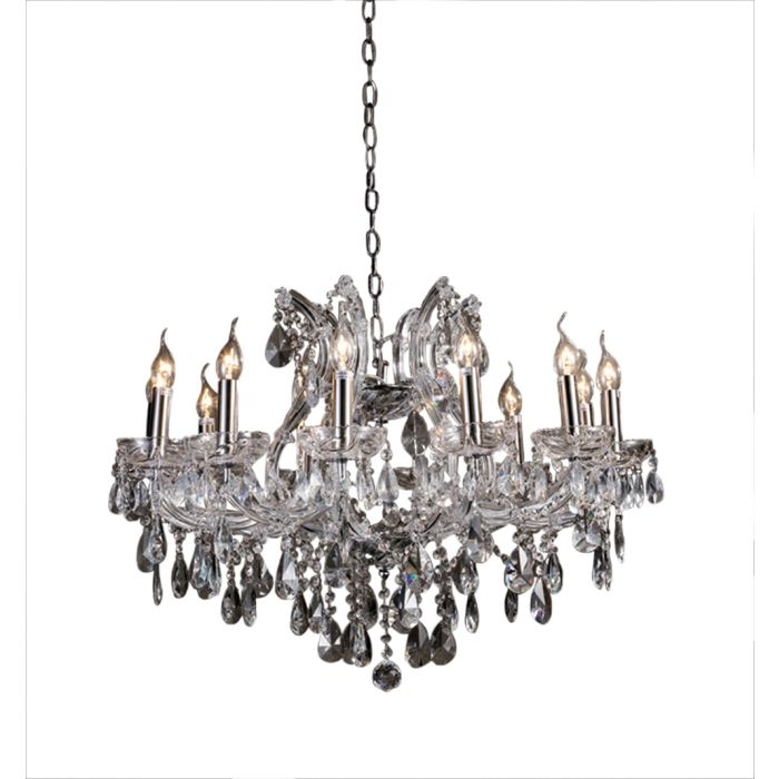 Chandelier 12 lights Ø 75x57/170 cm E14/max 12x40W - pcs