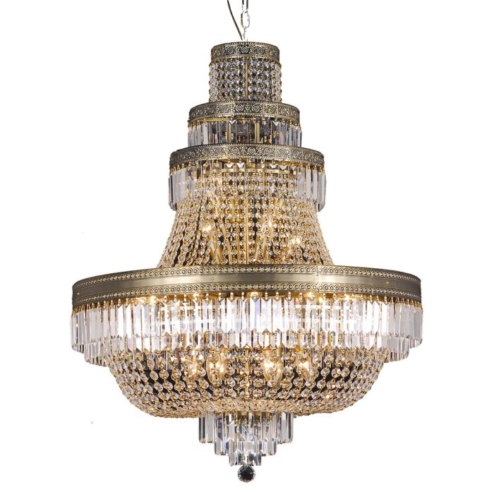 Chandelier 24 lights Ø 80x105/220 cm E14/max 24x40W - pcs