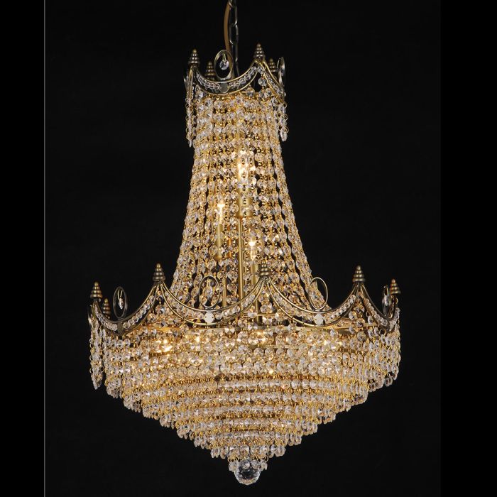 Chandelier 12 lights Ø 50x75/190 cm E14/max 12x40W - pcs