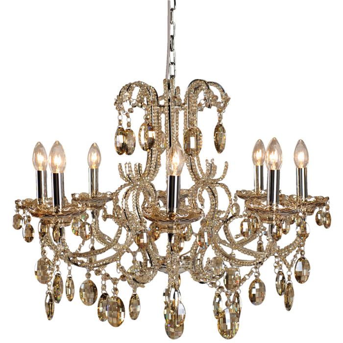 Chandelier 8 lights Ø 70x58 cm E14/max 8x40W - pcs