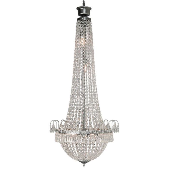 Chandelier 6 lights Ø 50x113 cm E14/max 6x40W - pcs