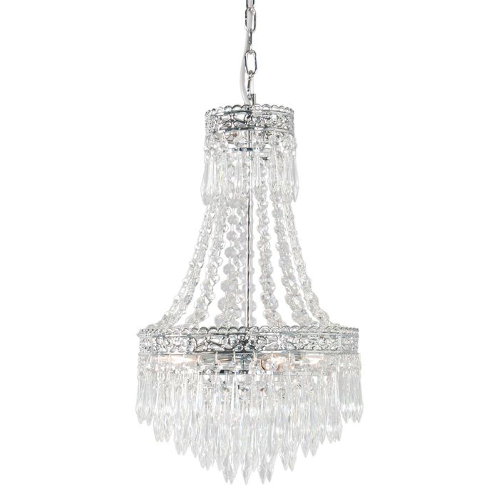 Chandelier 4 lights Ø 30x50 cm E14/max 4x40W - pcs