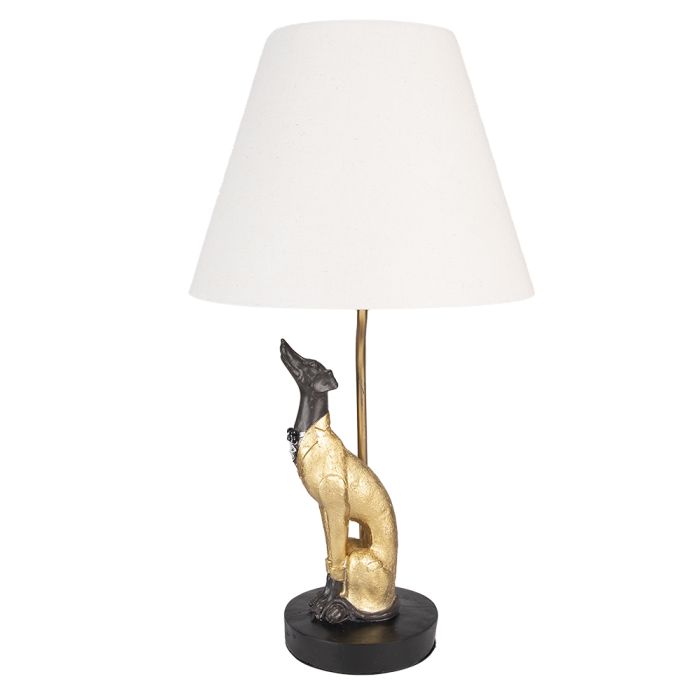 Table lamp dog ? 30x56 cm E27/max 1x60W - pcs     