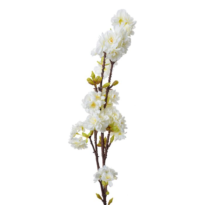 Decoration branch with flowers 10x8x92 cm - pcs