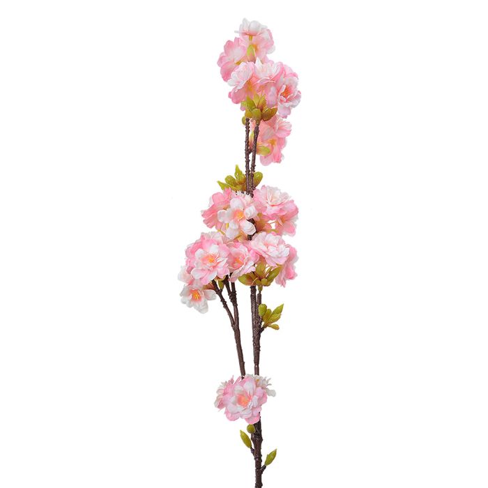 Decoration branch with flowers 10x8x92 cm - pcs