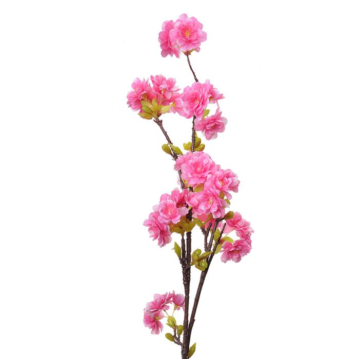 Decoration branch with flowers 10x8x92 cm - pcs