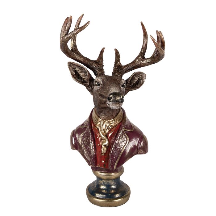 Decoration bust reindeer 30x22x57 cm - pcs
