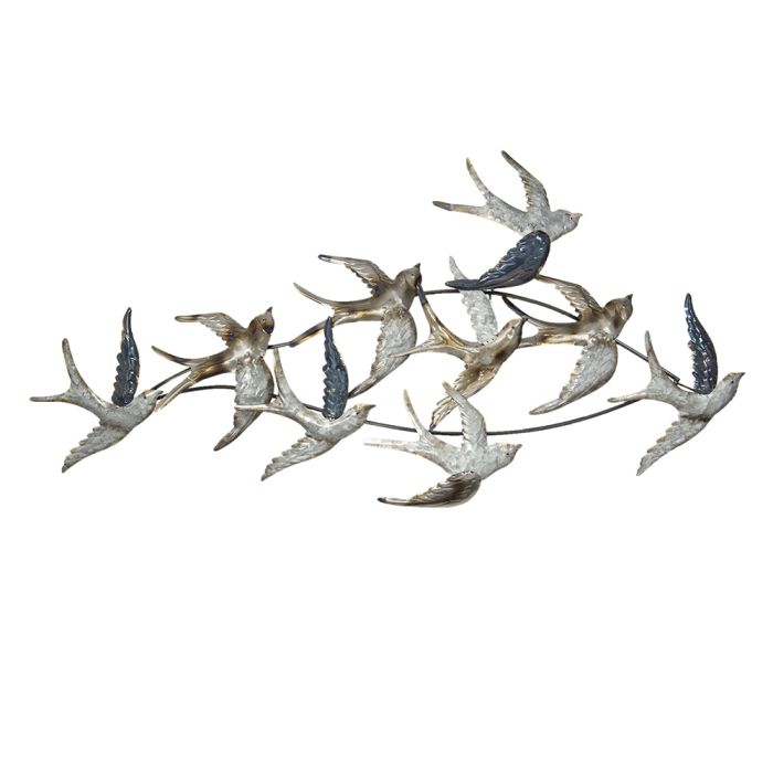 Wall art birds 116x6x62 cm - pcs