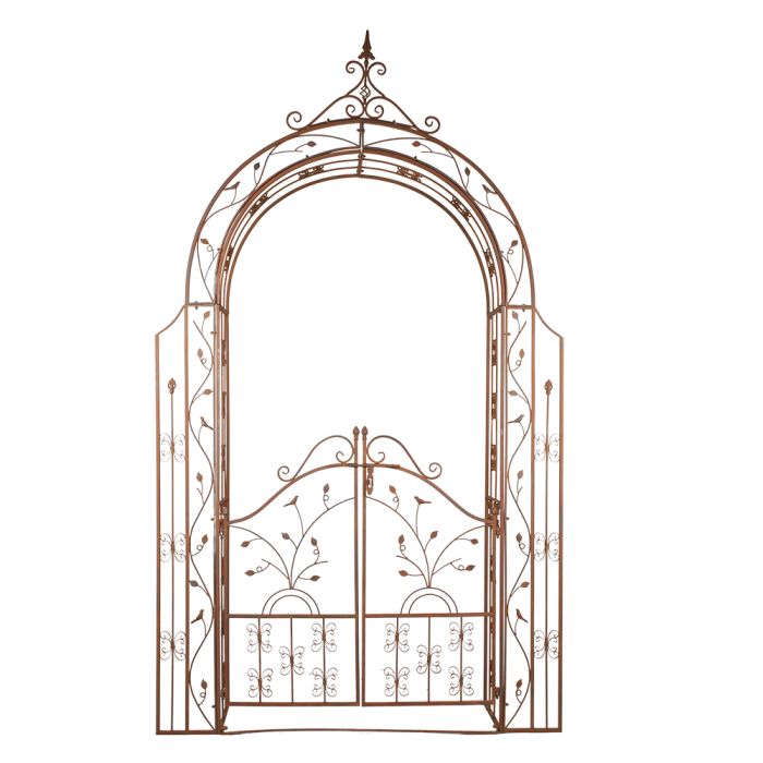 Rose arch with gate 146x30x257 cm - pcs