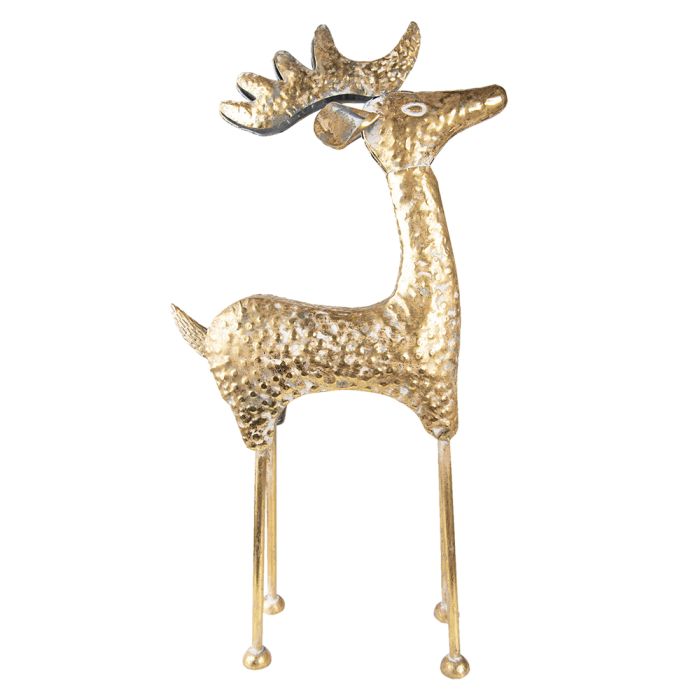 Decoration statue deer 34x13x73 cm - pcs