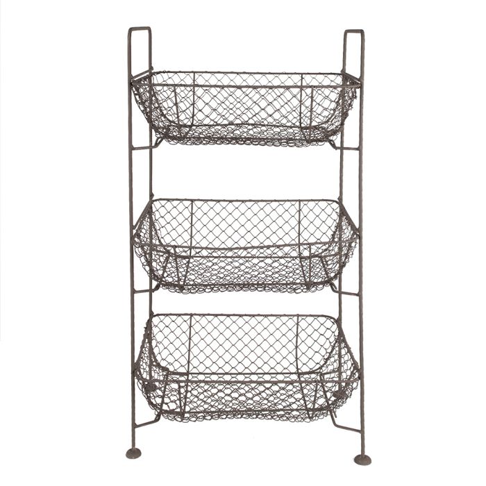 Rack with baskets 35x26x71 cm - pcs     