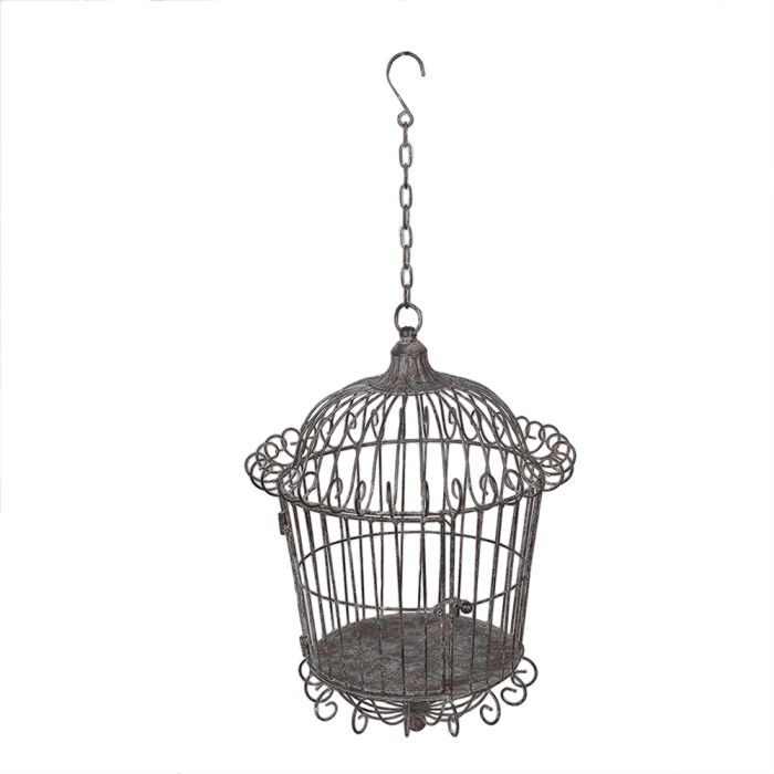 Decoration birdcage Ø 36x47/75 cm - pcs