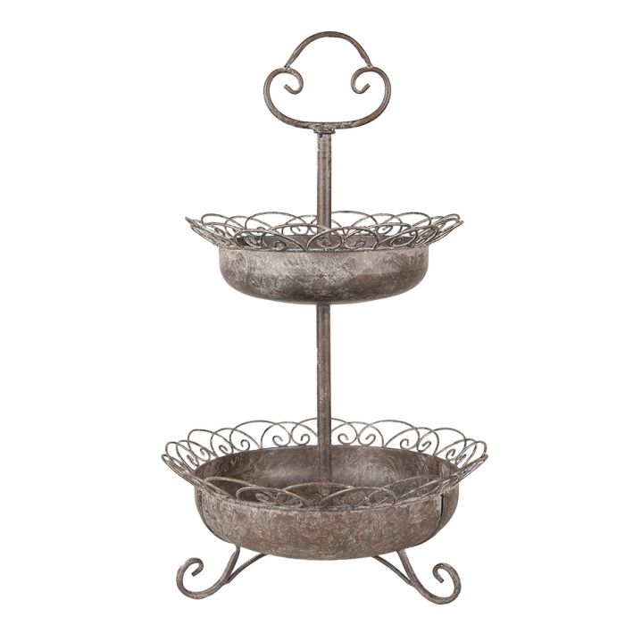 Tiered platter Ø 37x61 cm - pcs