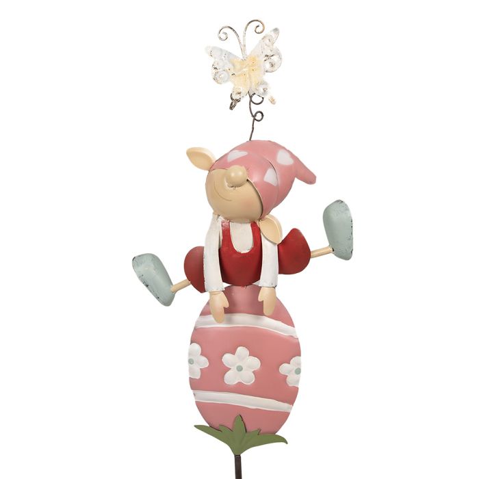 Garden stake gnome 24x7x84 cm - pcs