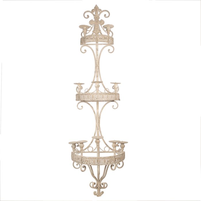 Wall decoration candlestick 44x19x143 cm - pcs