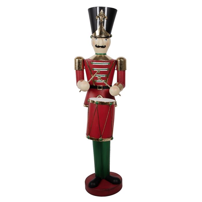 Decoration nutcracker 30x38x128 cm - pcs