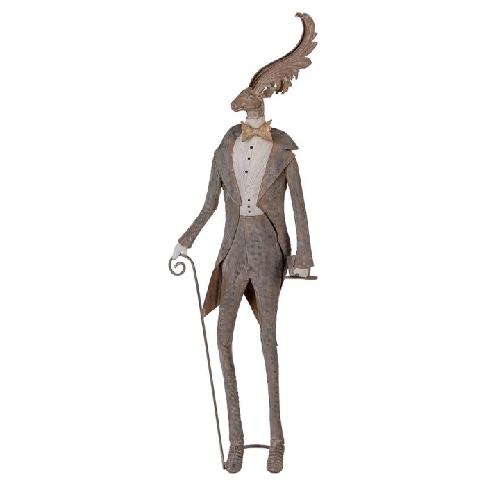 Decoration reindeer 27x15x84 cm - pcs