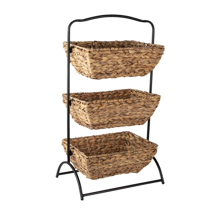 Rack with baskets 39x27x70 cm - pcs