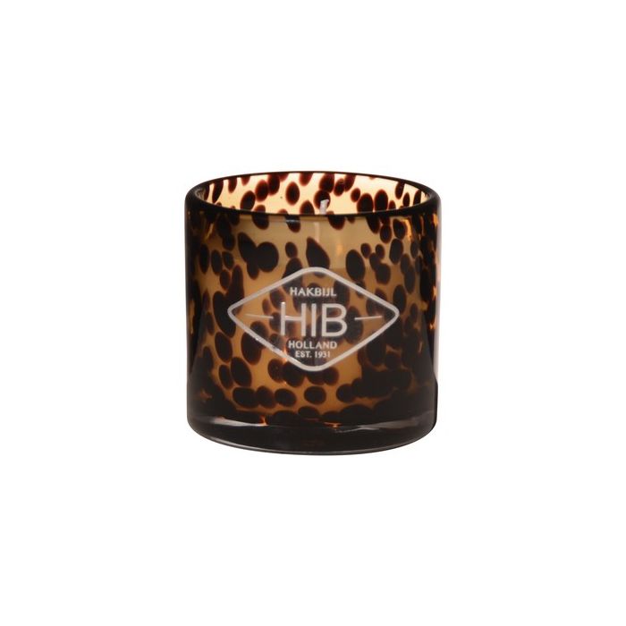 Hib Sweet Berry Cylinder Scented Candle tijger amber h10 D9