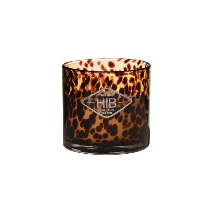 Hib Sweet Berry Cylinder Scented Candle tijger amber H12 D12