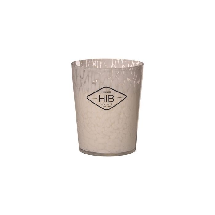 Hib Conical Scented Candle tijger white H16 D13
