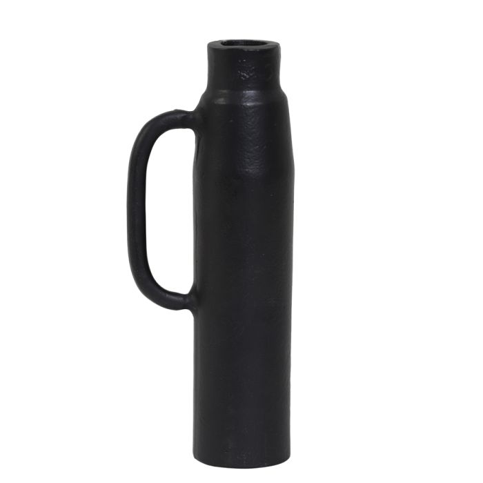 Candle stick 8x4,5x20 cm OPPILO matt black