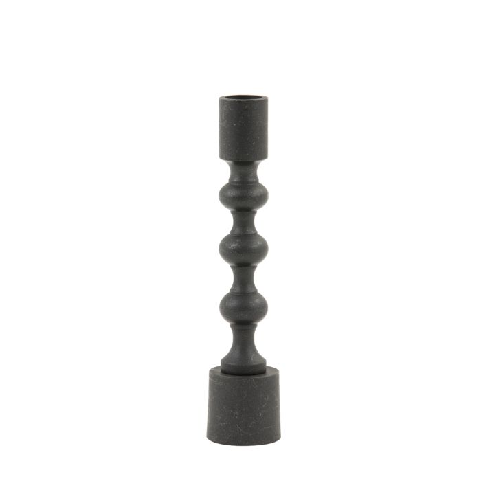 Candle holder Ø4,5x20 cm BABIMO matt black