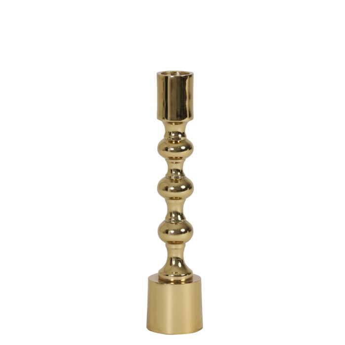 Candle stick Ø4,5x20 cm BABIMO gold