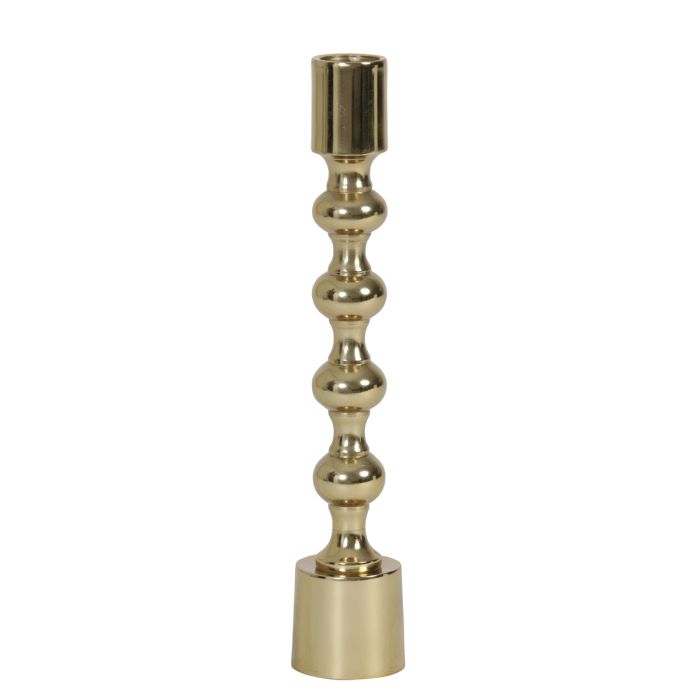 Candle stick Ø4,5x24 cm BABIMO gold
