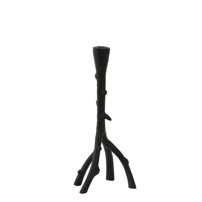 Candle holder 14,5x11x30,5 cm OMAR black
