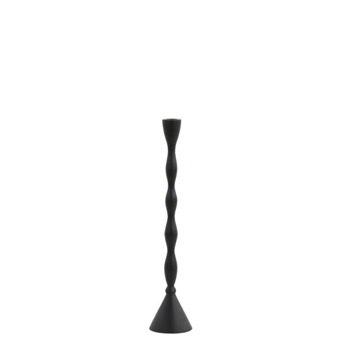 Candle holder Ø8,5x40,5 cm PALINI matt black