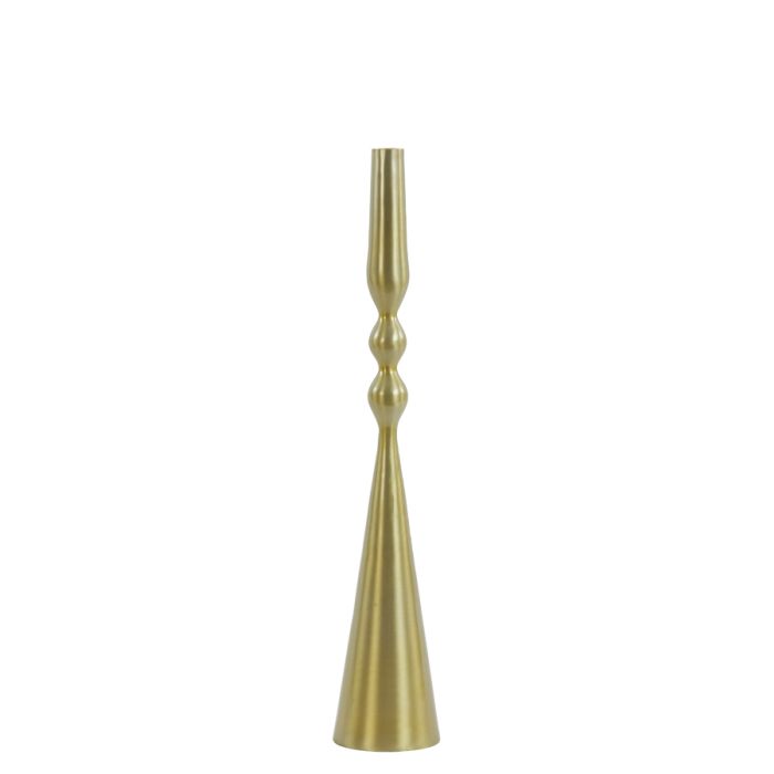 Candle stick Ø9x50 cm PALONA light gold