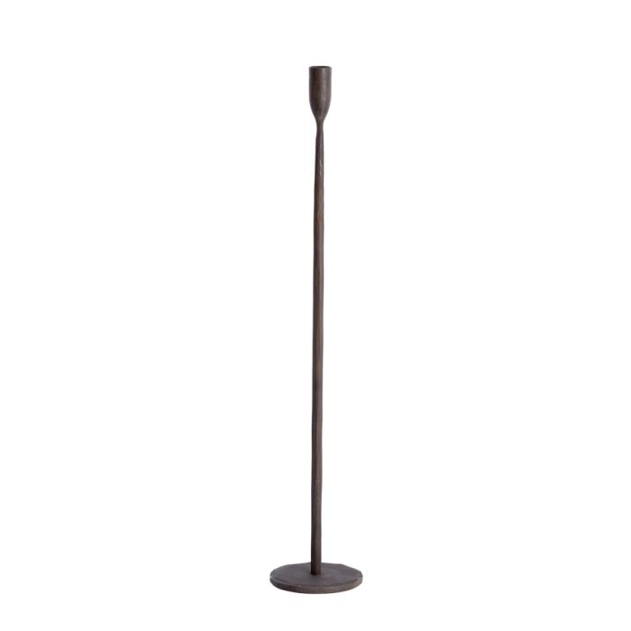 Candle stick Ø10,5x60 cm ICARUS copper brown