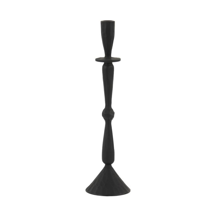 Candle holder Ø10,5x39 cm CASANDRA matt black