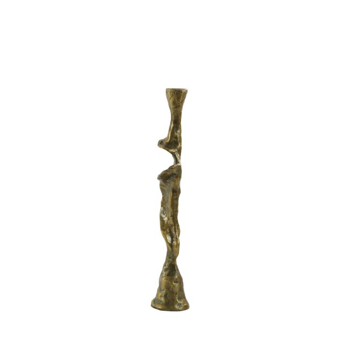 Candle holder Ø7x36 cm TALOKA antique bronze