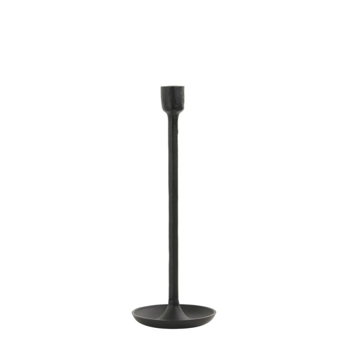 Candle stick Ø14x40 cm SAKARI matt black