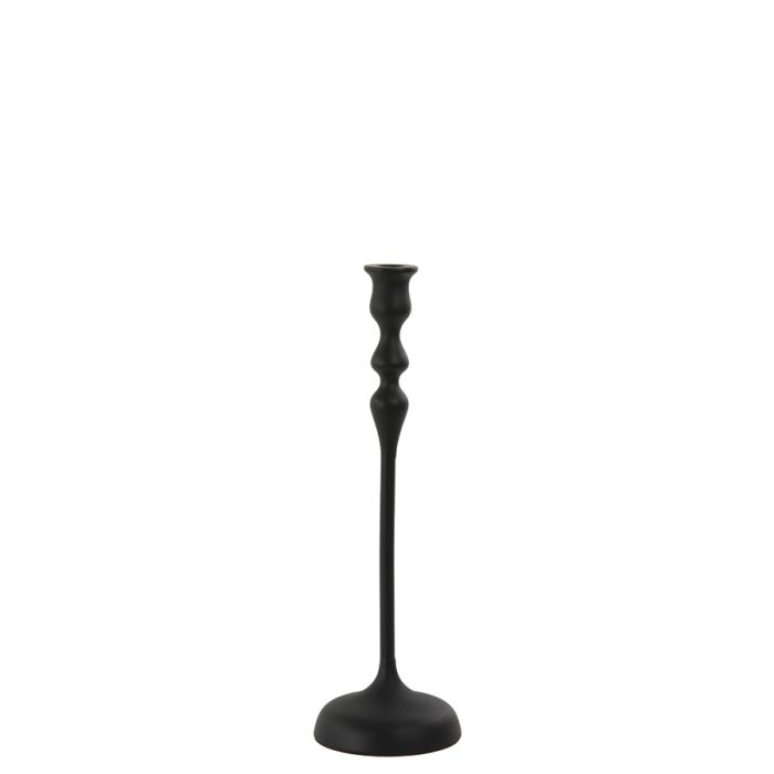 Candle stick Ø13x41 cm MUTALE matt black