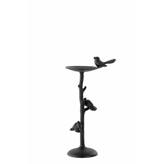 Candle holder 17,5x11,5x34,5 cm BIRD matt black