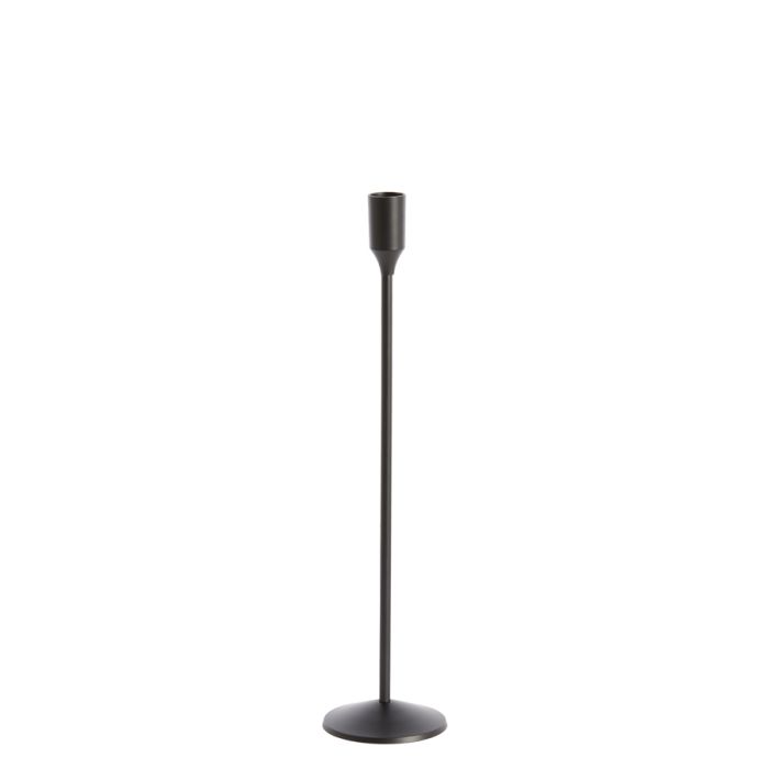 Candle stick Ø9x38 cm JULEN black