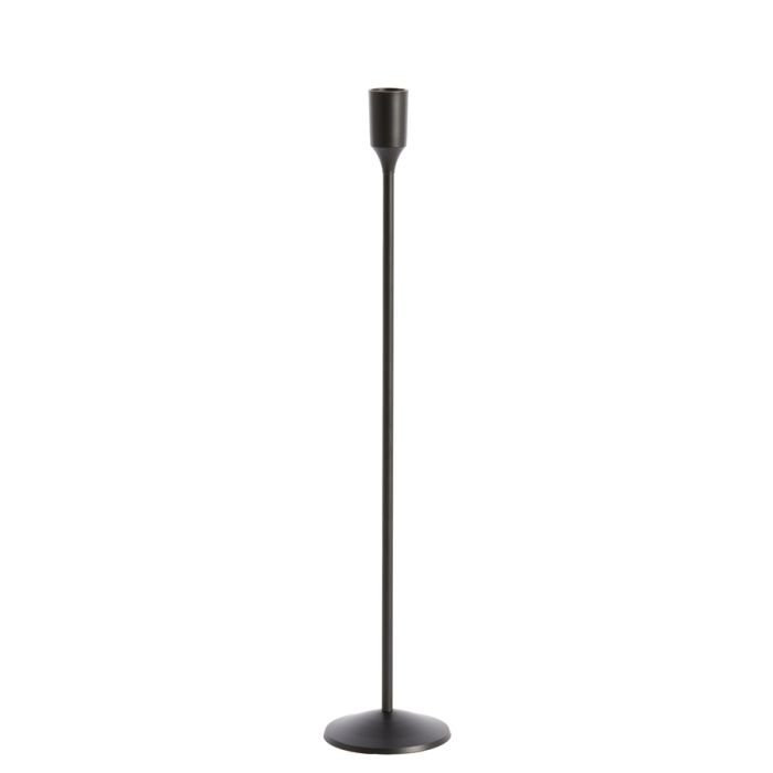 Candle stick Ø9x47 cm JULEN black