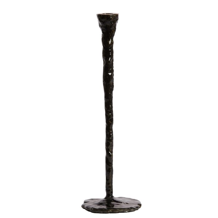 Candle stick Ø12x41 cm SOLAMAZA dark bronze