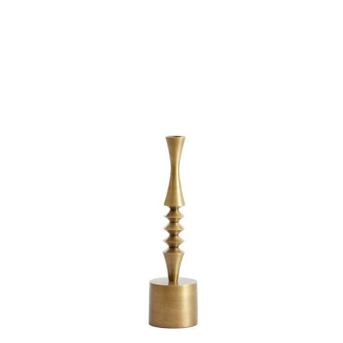 Candle stick Ø10x35 cm MISTRY antique bronze