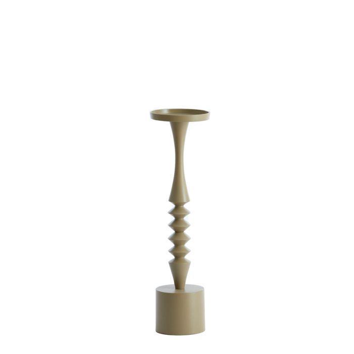 Candle holder Ø11x40 cm MISTRY taupe