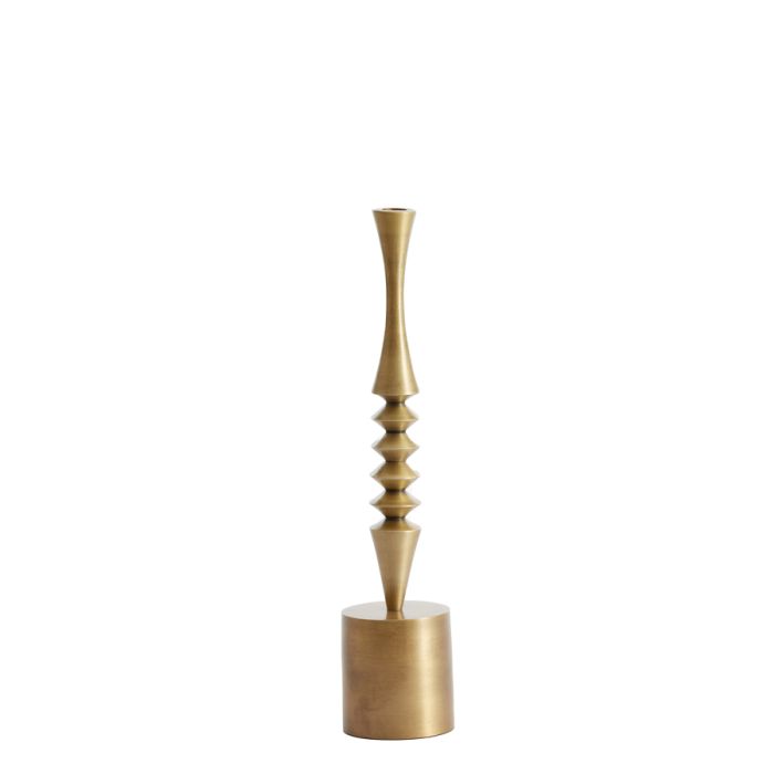 Candle stick Ø10x45 cm MISTRY antique bronze