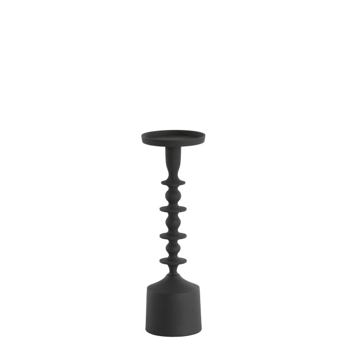 Candle holder Ø11x35,5 cm MERAKO matt black