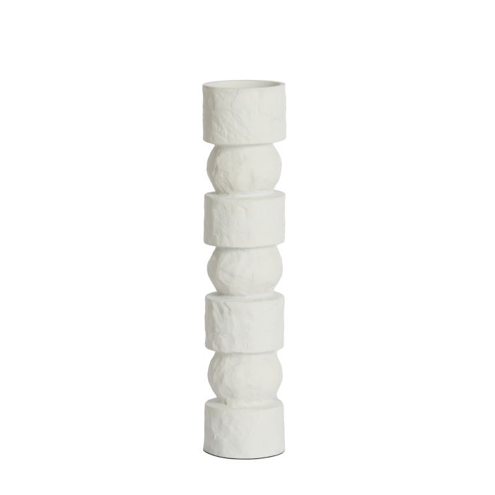 Candle holder Ø9x41 cm AKTA cream