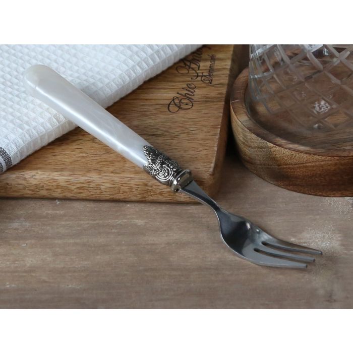 Linas Cake Fork w. silver deco  