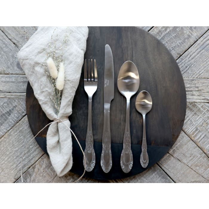 Cutlery w. decor set of 4