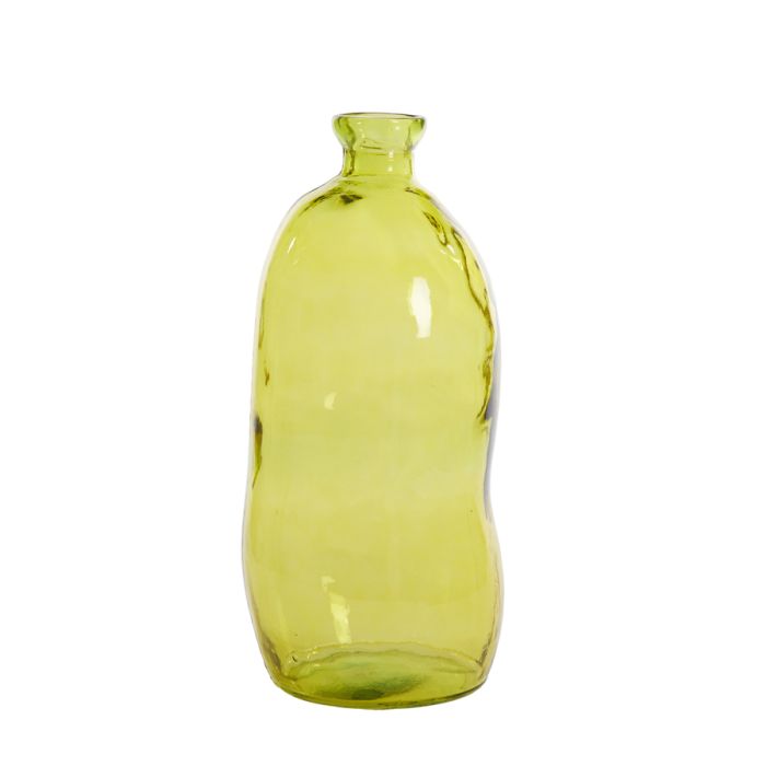 Vase Ø34x73 cm ALTINO glass yellow